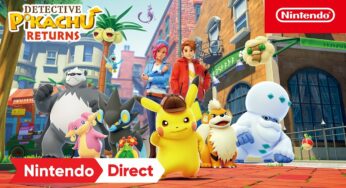 Detective Pikachu Returns Launches October 6th 2023 For Switch