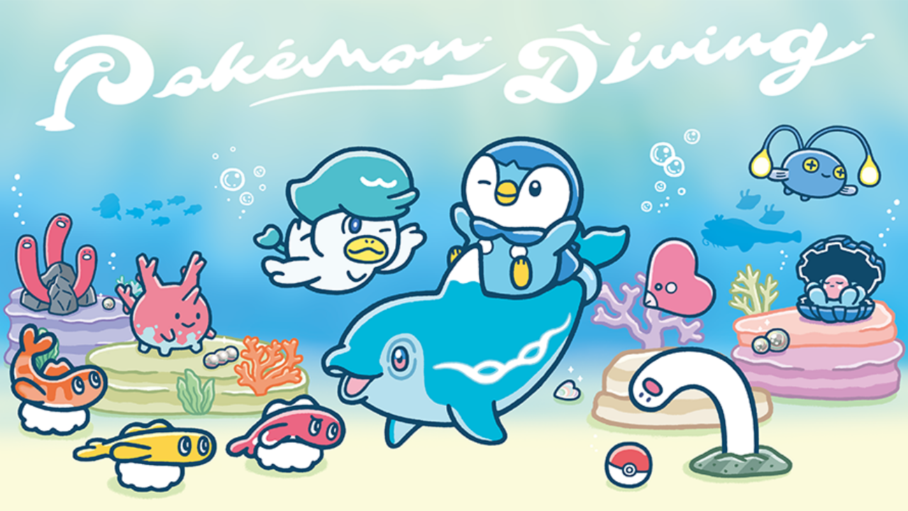 Pokemon Center Japan Announces New Merchandise Featuring Water