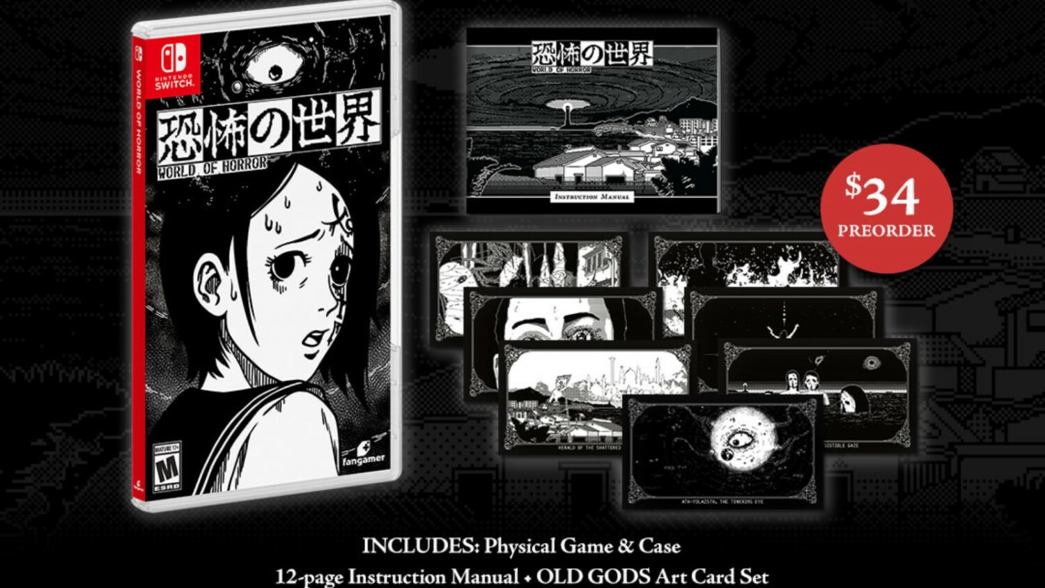 World Of Horror Nintendo Switch Physical Edition Announced, Pre-Orders Now  Live – NintendoSoup
