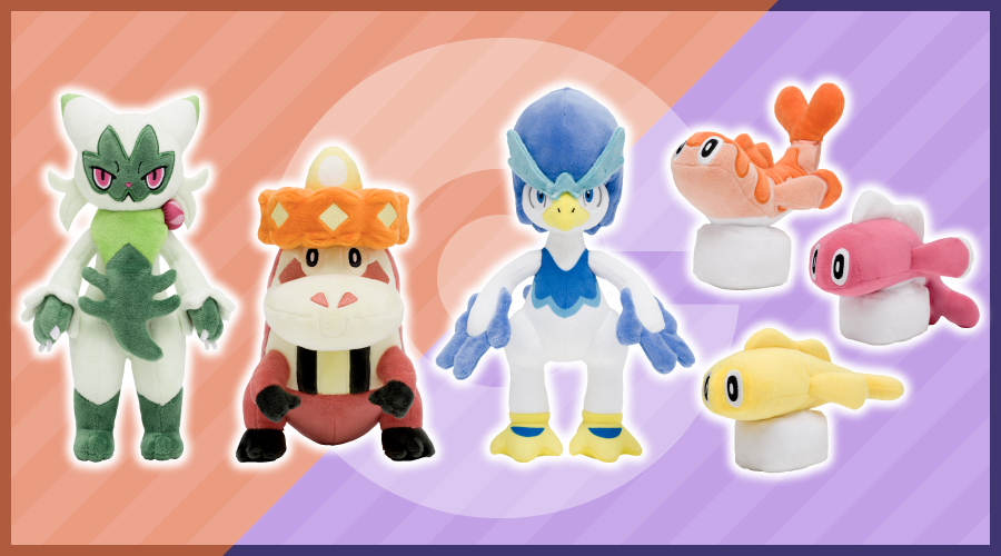 Pokemon Center Japan Announces Official Plushies For Floragato