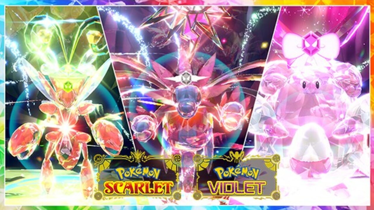Pokemon Scarlet Violet announce Hydreigon / Dragapult Tera Raid