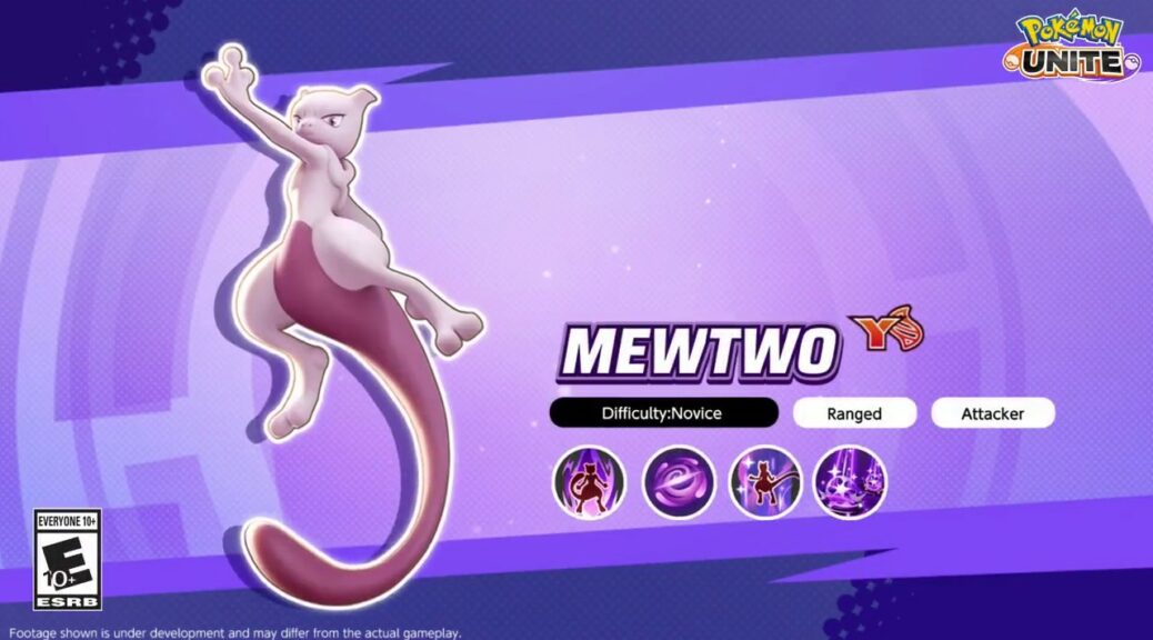 Pokémon UNITE Mewtwoy Builds, Moves, Stats, Emblems