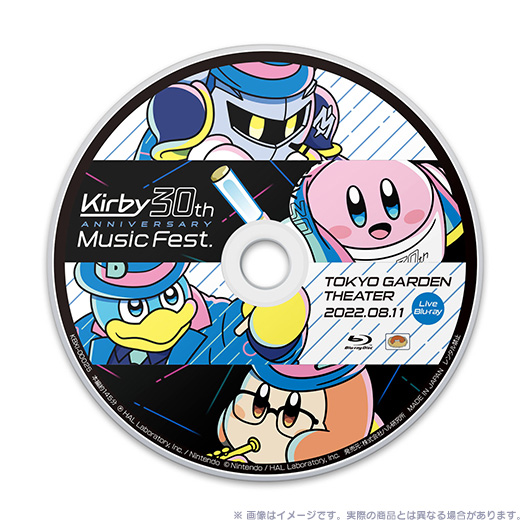 Kirby 30th Anniversary Music Fest Live Blu-ray & Live CD Releases
