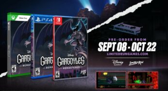 Gargoyles Remastered Launches For Switch On October 19, Physical Editions Up For Pre-Order On September 8