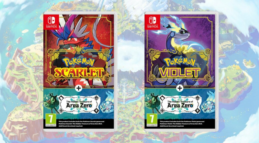 Pokemon Scarlet/Violet + Hidden Treasure Of Area Zero Physical Release  Announced For November 2023 – NintendoSoup