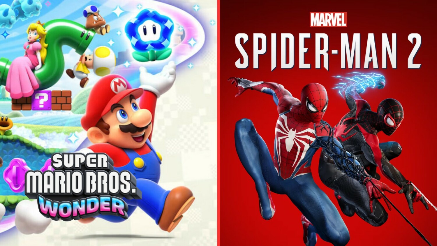 Spider-Man 2 Super Mario Bros. Wonder: Marvel's Spider-Man 2