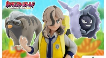 Pokemon Scale World Arven, Mabosstiff & Cloyster Announced