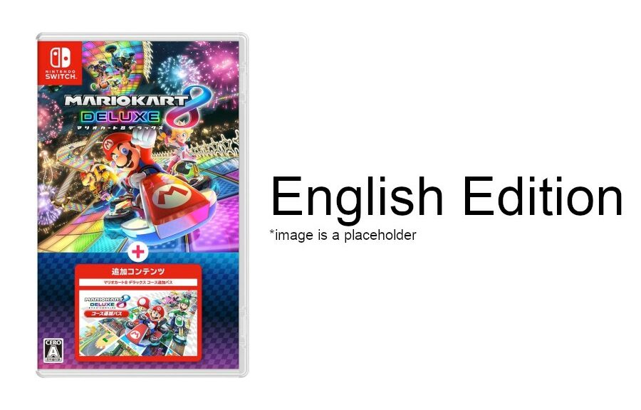 Mario Kart 8 Deluxe + Booster Course Pass English Physical Edition