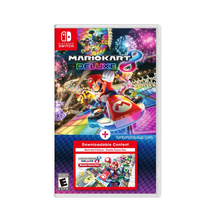 Deluxe Physical 8 English + Booster Mario Edition – Pass Course NintendoSoup (Switch) Kart