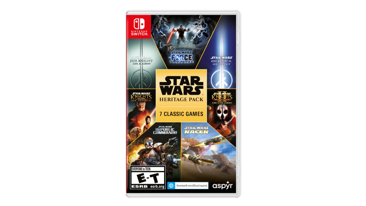 Star Wars: Heritage Pack Physical Edition Preorder Costs $20 Less Than  Switch eShop Price - GameSpot