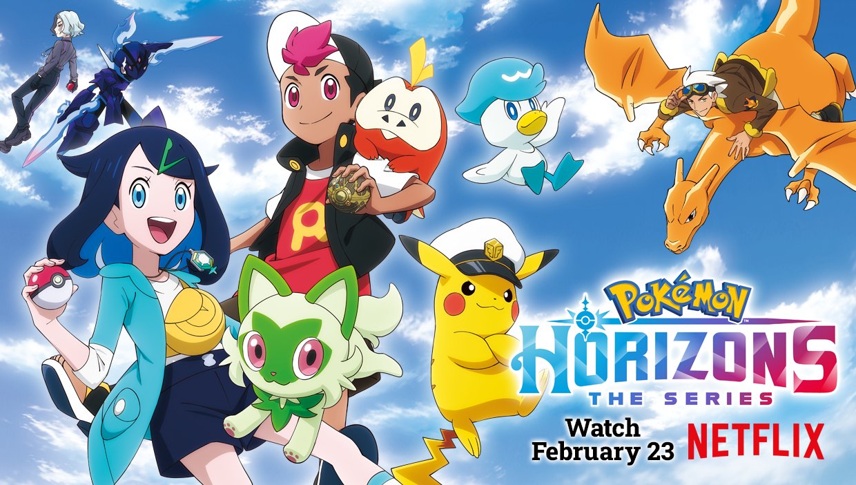 Pokemon Horizons The Series English Release Starts February 23rd 2024