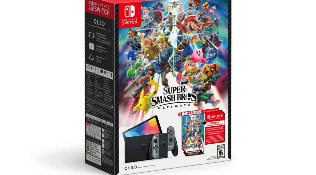 Nintendo Reveals Super Smash Bros. Ultimate Switch OLED Bundle, New Mario  Joy-Con - Game Informer