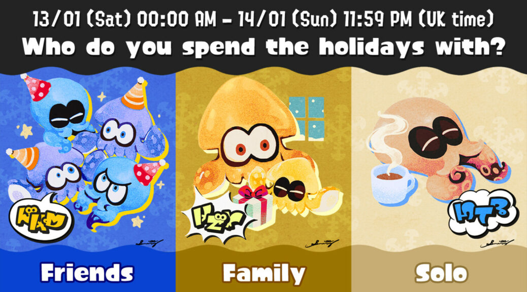 Splatoon 3 FrostyFest Splatfest Starts January 13th 2024 NintendoSoup