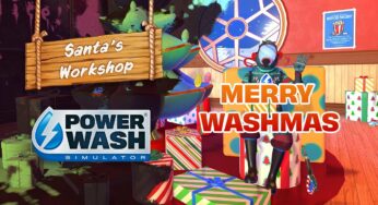 PowerWash Simulator “Santa’s Workshop” Update Launches January 8th 2024 For Switch
