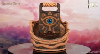 First 4 Figures Legend Of Zelda Breath Of The Wild “Sheikah Slate” Statue Now Up For Pre-Order