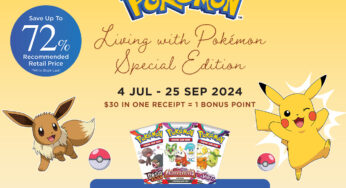 “Living With Pokemon” Campaign Available At Singapore’s Fairprice Stores