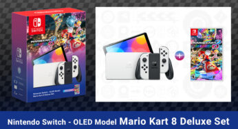 Nintendo Switch OLED Model Mario Kart 8 Deluxe Set Launches In Singapore On October 30, 2024