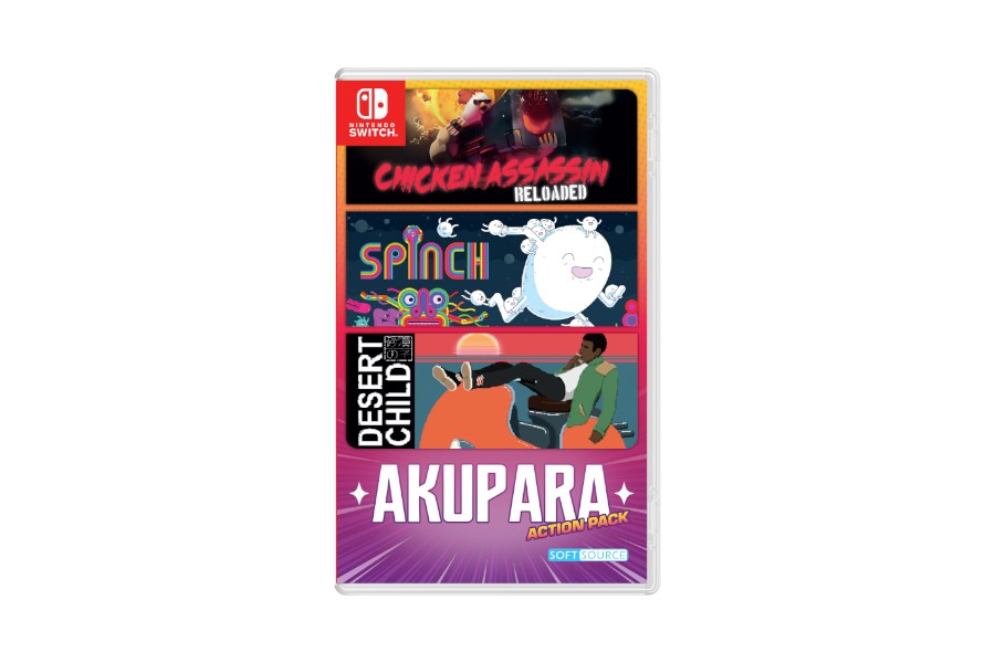 Akupara Action Pack Physical Edition For Nintendo Switch Launching Exclusively In Asia