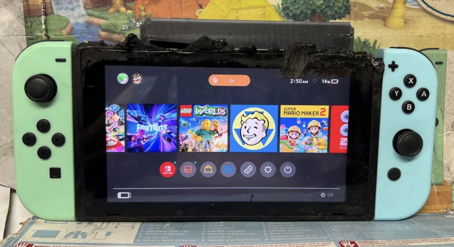 Nintendo Switch Survives House Fire: A Testament to Hardware Durability