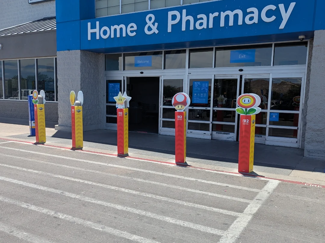 Nintendo Switch 2 and Mario Kart World Promotions Launch at Walmart Ahead of Release Date