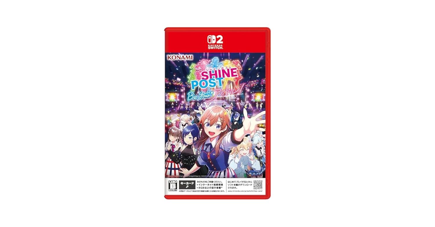 Konami working on Shine Post: Be Your Idol for Nintendo Switch 2
