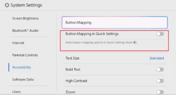You Can Set Button Mapping For All Games On Nintendo Switch 2