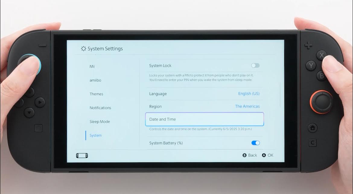 Nintendo Switch 2 Includes System Lock And Optimized Charging