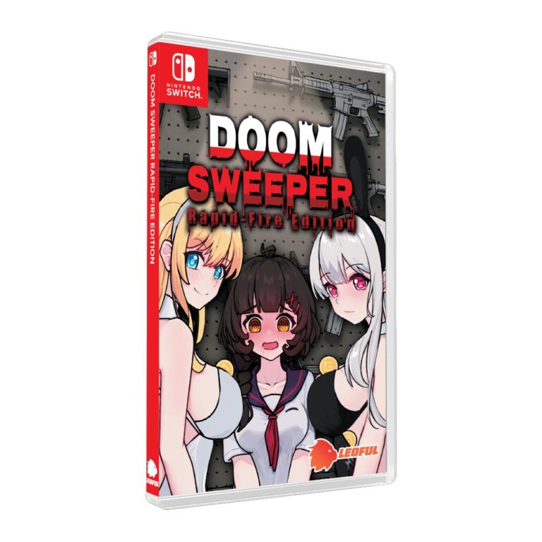 Jeu Doom Sweeper Rapid-Fire Edition Nintendo Switch - Version Asie Multilingue, Neuf Sous Blister