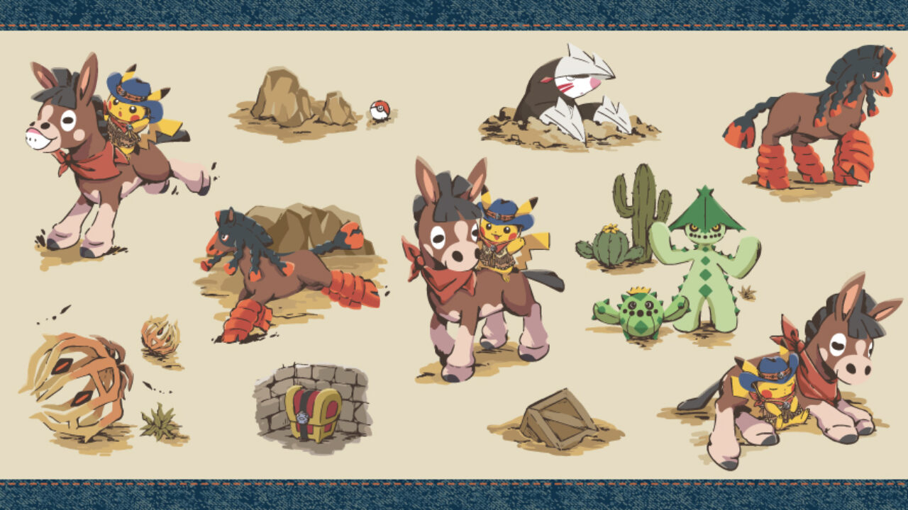 Pokemon Center Japan “Run Run! Desert” Merch Line Announced