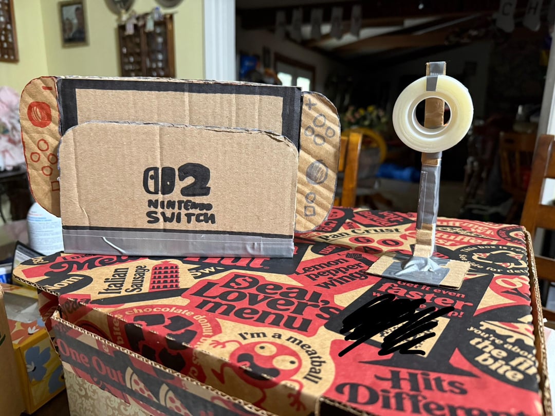 Fan Art Spotlight: Cardboard Nintendo Switch 2 Gets Innovative Upgrades with Dock, Camera, and Magnetic Joy-Con