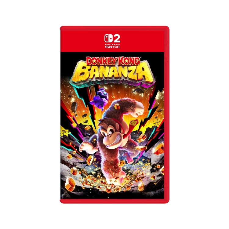 Donkey Kong Bananza English Physical Edition for Nintendo Switch 2 Launches July 17, 2025 with Exclusive Rating-Free Cover