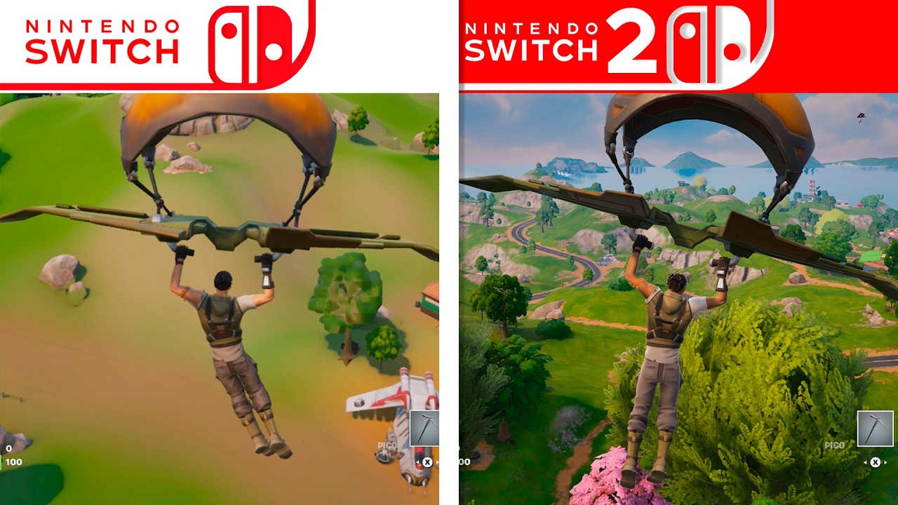 This Video Shows How Fortnite Looks On Switch 2 Versus Switch