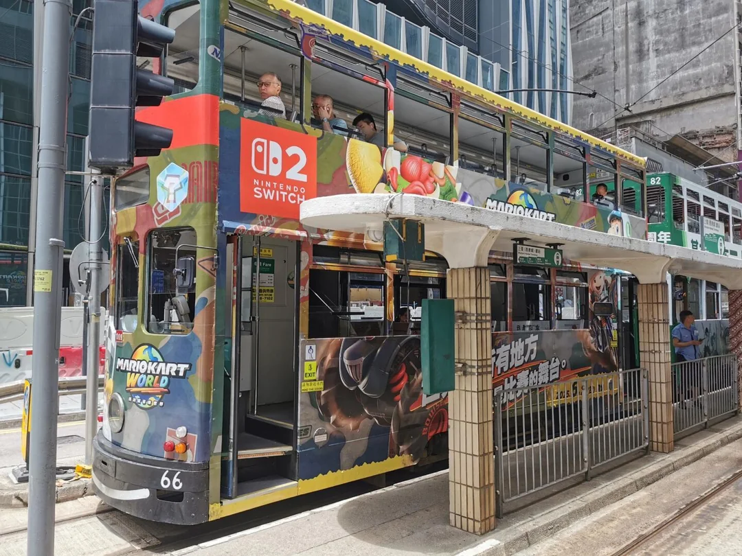 Mario Kart World Promotion: Special Tram Spotted in Hong Kong Highlights Nintendo’s Global Marketing