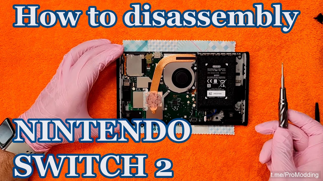 Nintendo Switch 2 Disassembled: First Look Inside Nintendo's Next-Gen Console