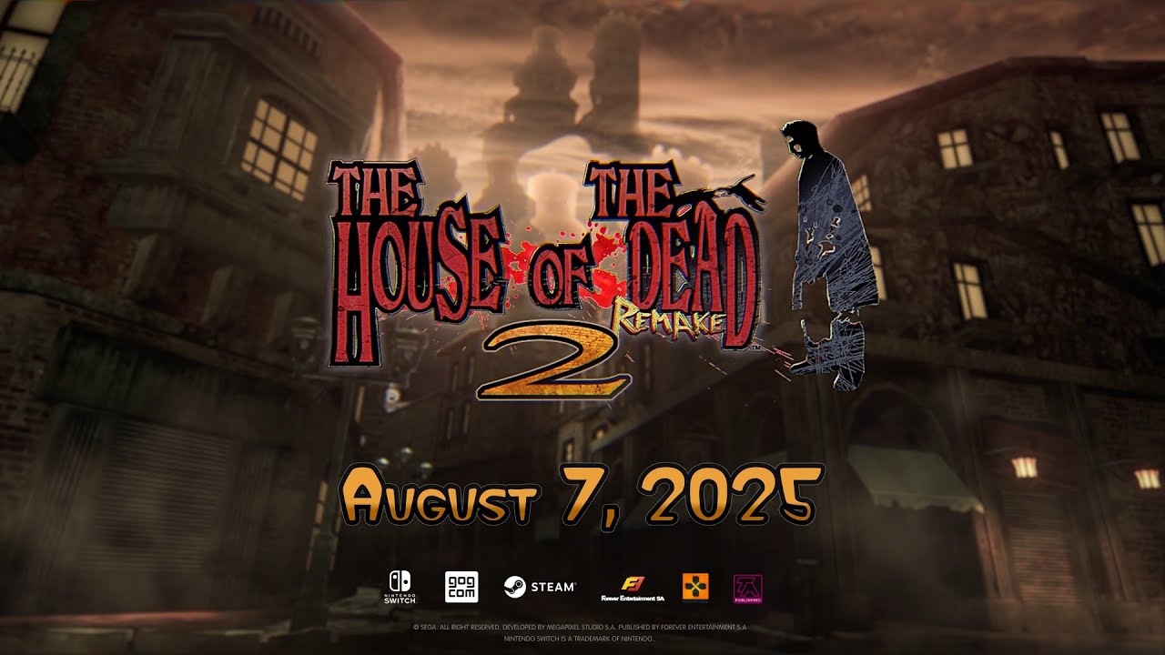 The House of the Dead 2: Remake Confirmed for Nintendo Switch With August 2025 Release Date