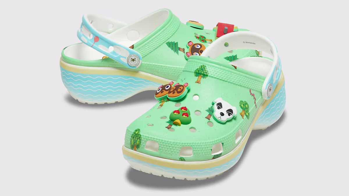 Nintendo and Crocs Announce Official Animal Crossing Footwear Collaboration, Launching August 2025