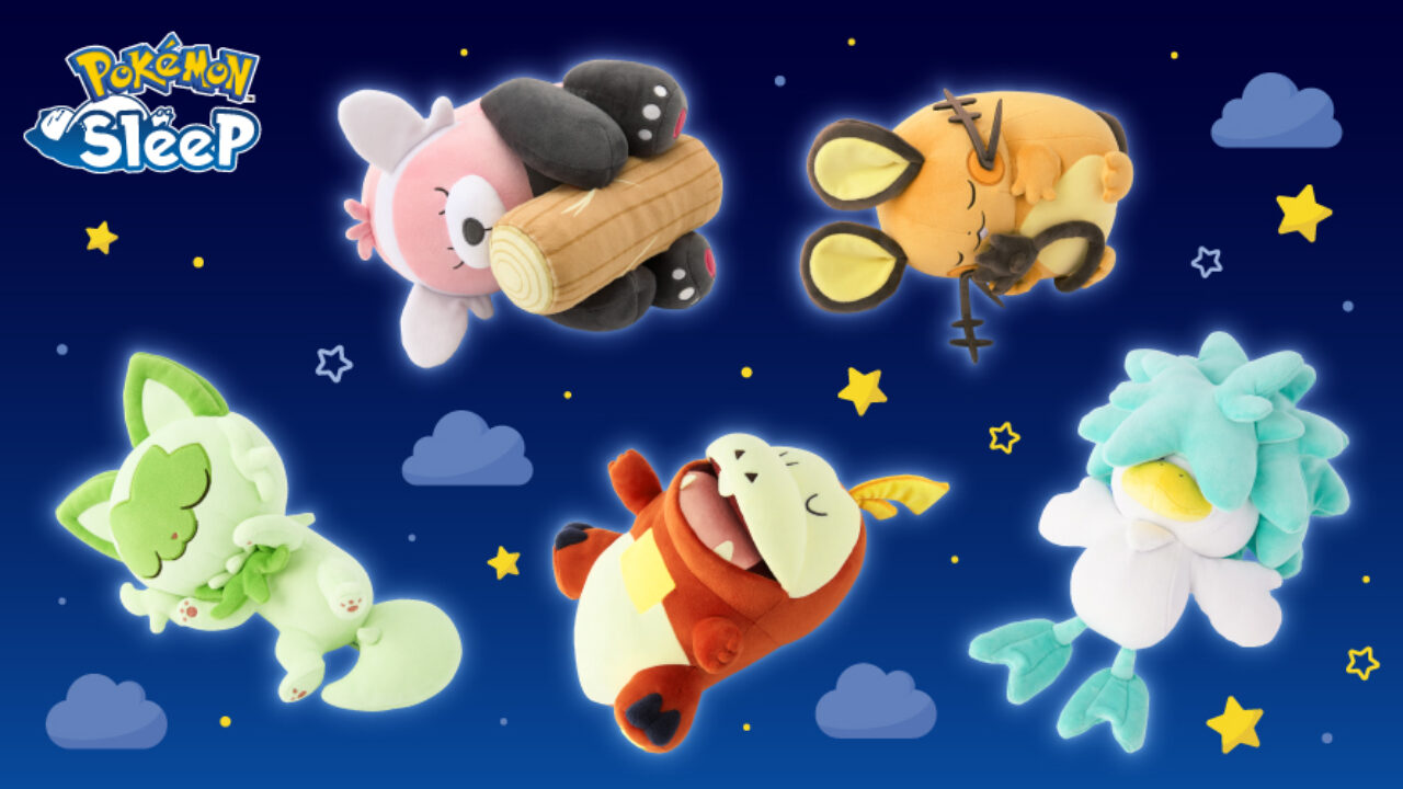 New Pokemon Sleep Plushies Includes Pokemon Scarlet/Violet Starter