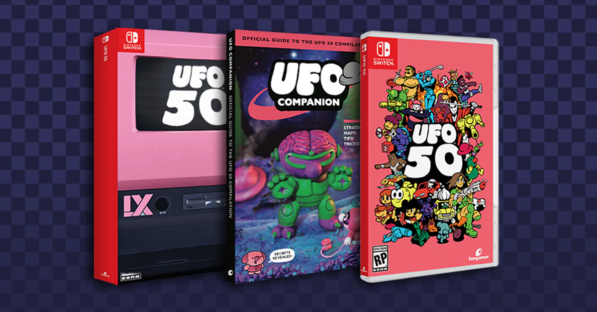 UFO 50 Switch Physical Release Announced From Fangamer – NintendoSoup