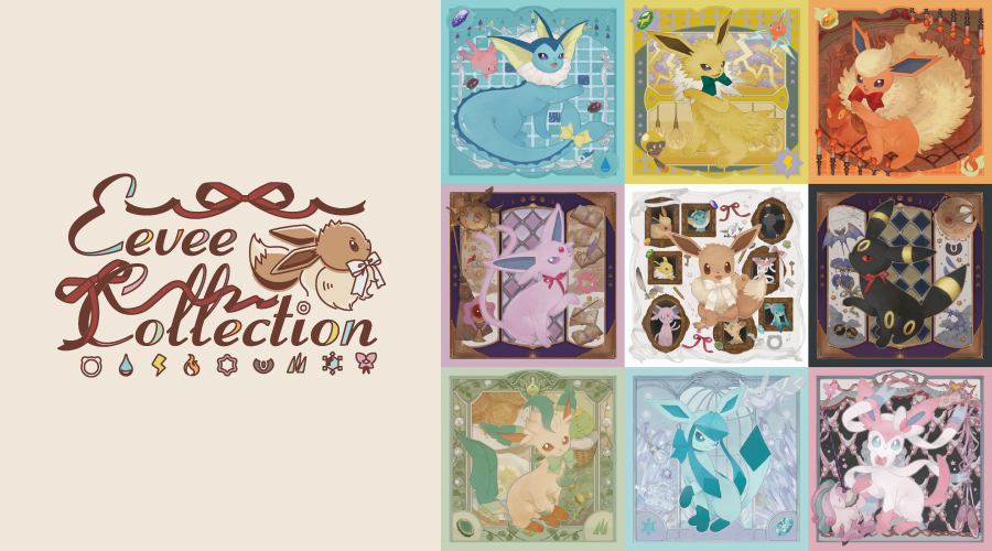 Eevee Collection Merchandise Line Announced by The Pokémon Company for Japan Release