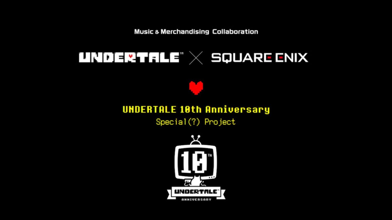 Square Enix and Undertale Announce 10th Anniversary Collaboration with Music and Merchandise - Nintendo News Article