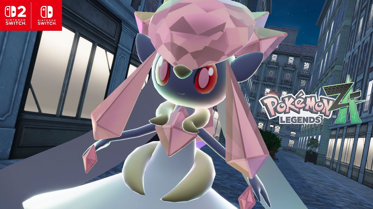 Pokemon Legends Z-A Launches Exclusive Diancie Mega Stone Mystery Gift Distribution