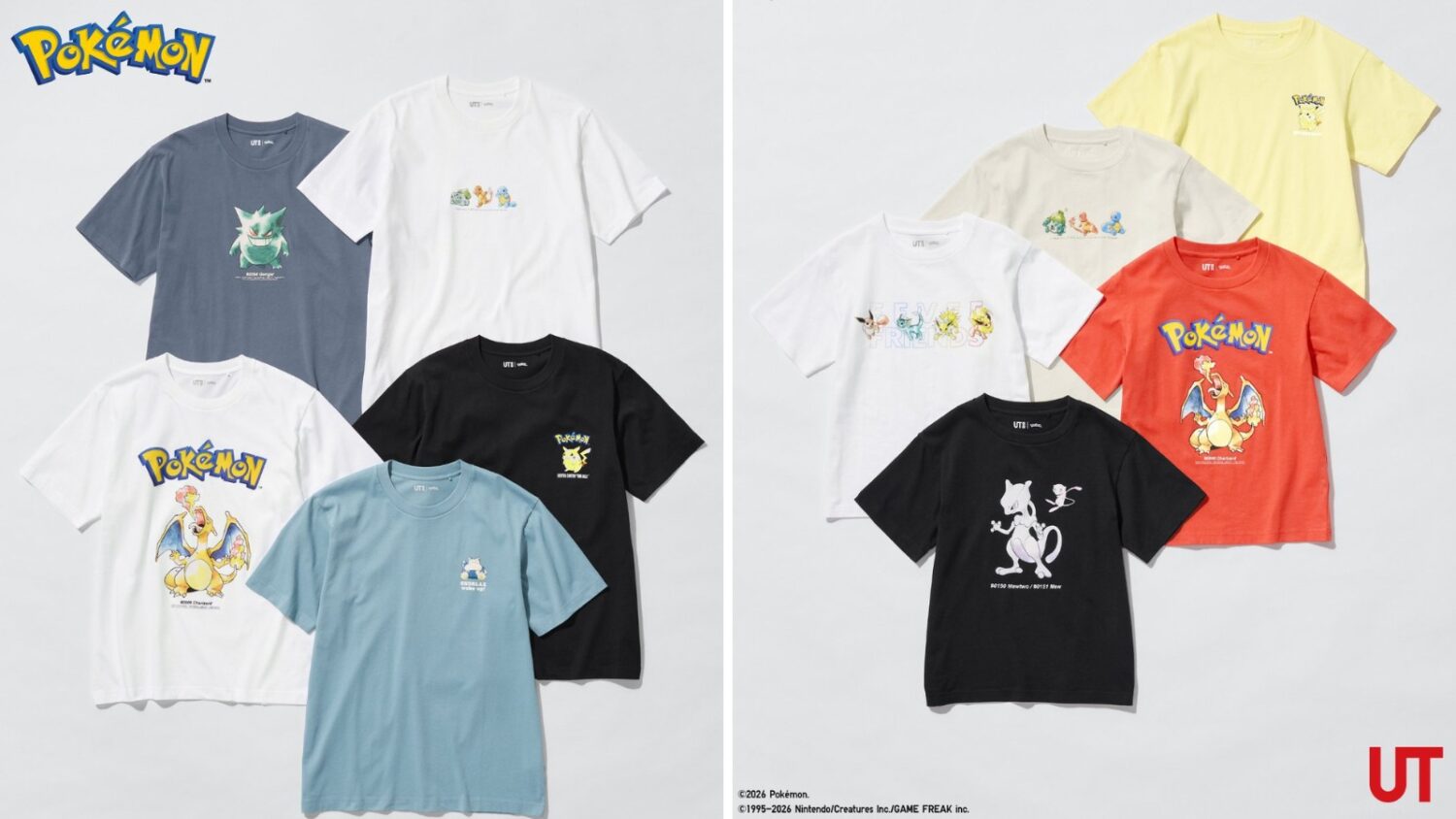 Pokemon 30th Anniversary Uniqlo Shirts Celebrate Iconic Red and Blue Art in March 2026 Launch - Nintendo News Article