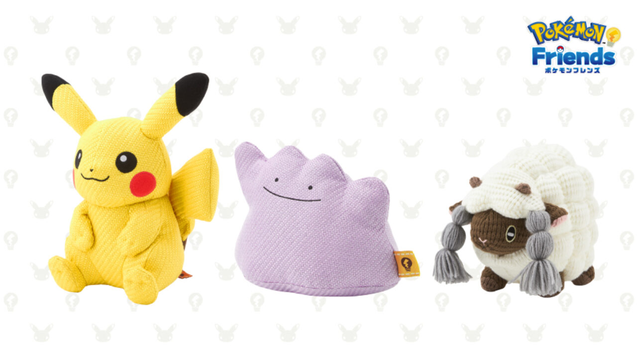 Pokemon Friends” Plushies Announced For Pokemon Center Japan