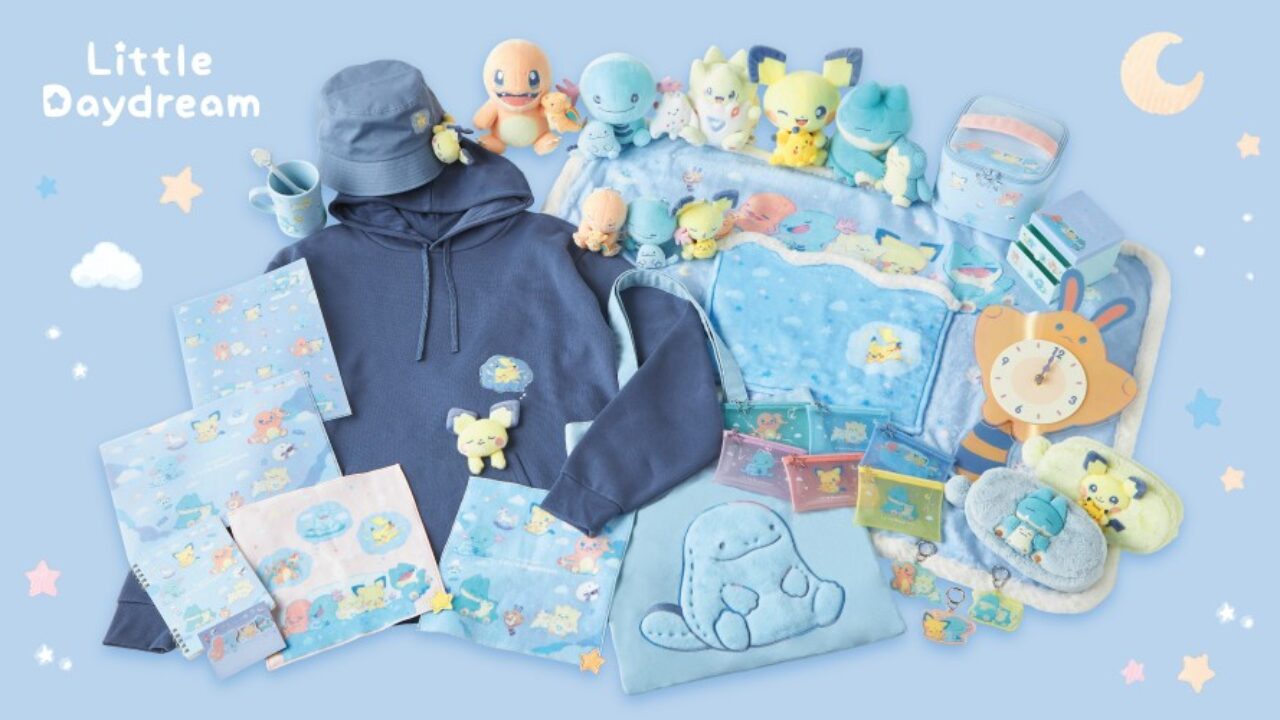 Little Daydream” Themed Pokemon Merch Announced For Pokemon Center