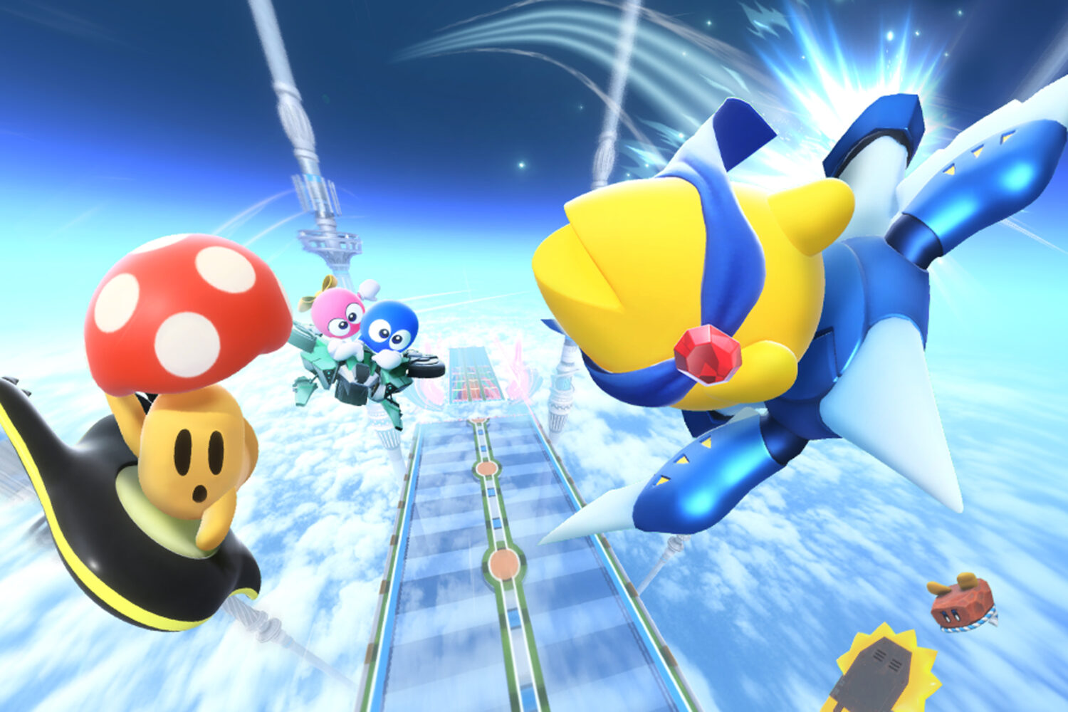 Nintendo Announces 'Soaring to the Top' Kirby Air Riders Event Featuring Flight Stadiums - Nintendo News Article