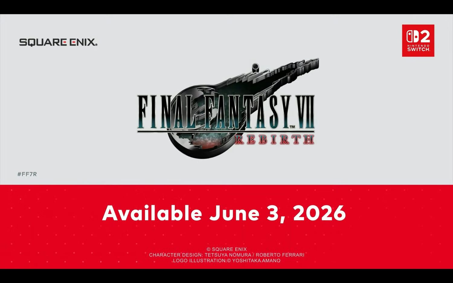 Final Fantasy VII Rebirth Set for Nintendo Switch 2 Release on June 3, 2026 - Nintendo News Article