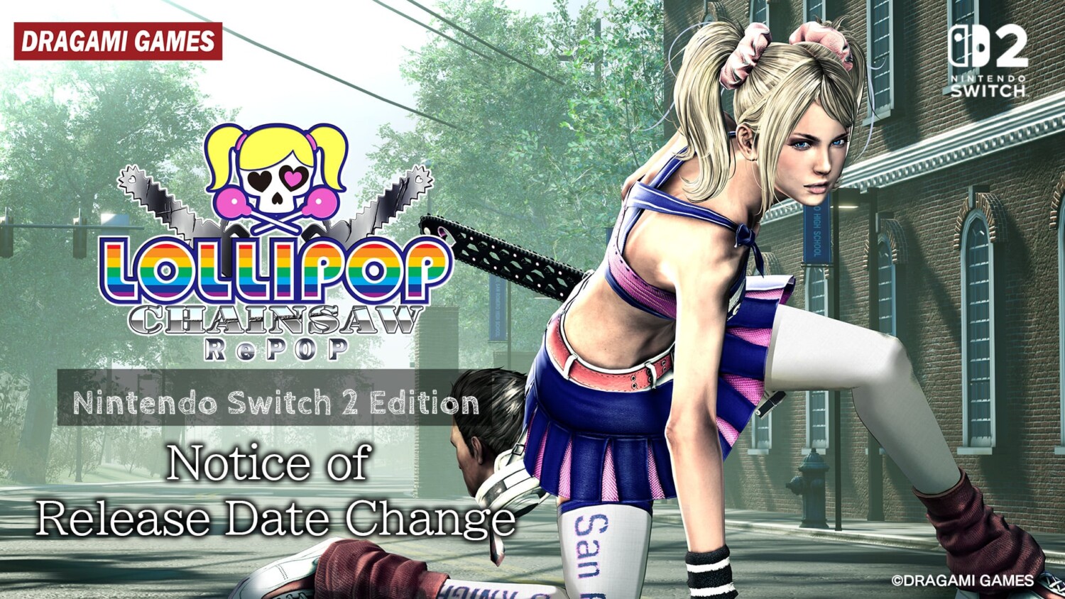 Lollipop Chainsaw RePOP – Nintendo Switch 2 Edition Delayed to May 28, 2026: Dragami Games Announces Updated Release Schedule - Nintendo News Article