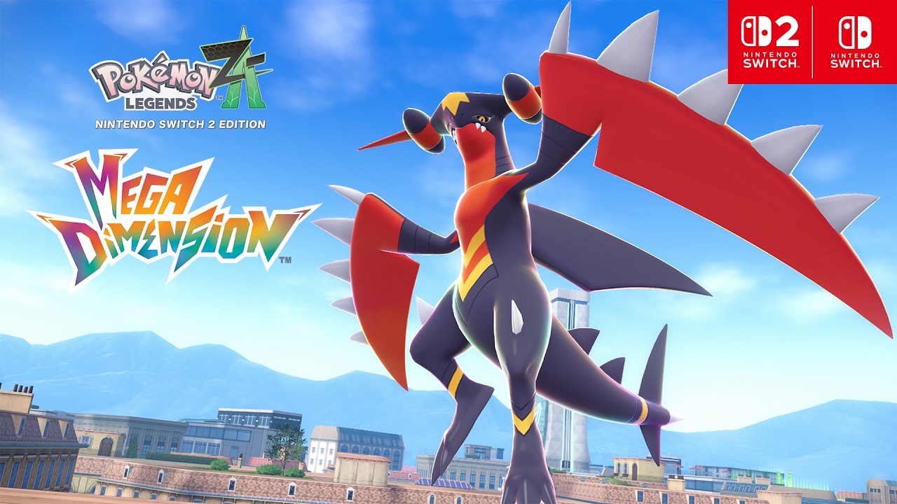 Pokémon Legends: Z-A Mega Dimension Launches Mega Garchomp Z Mystery Gift Event - Nintendo News Article