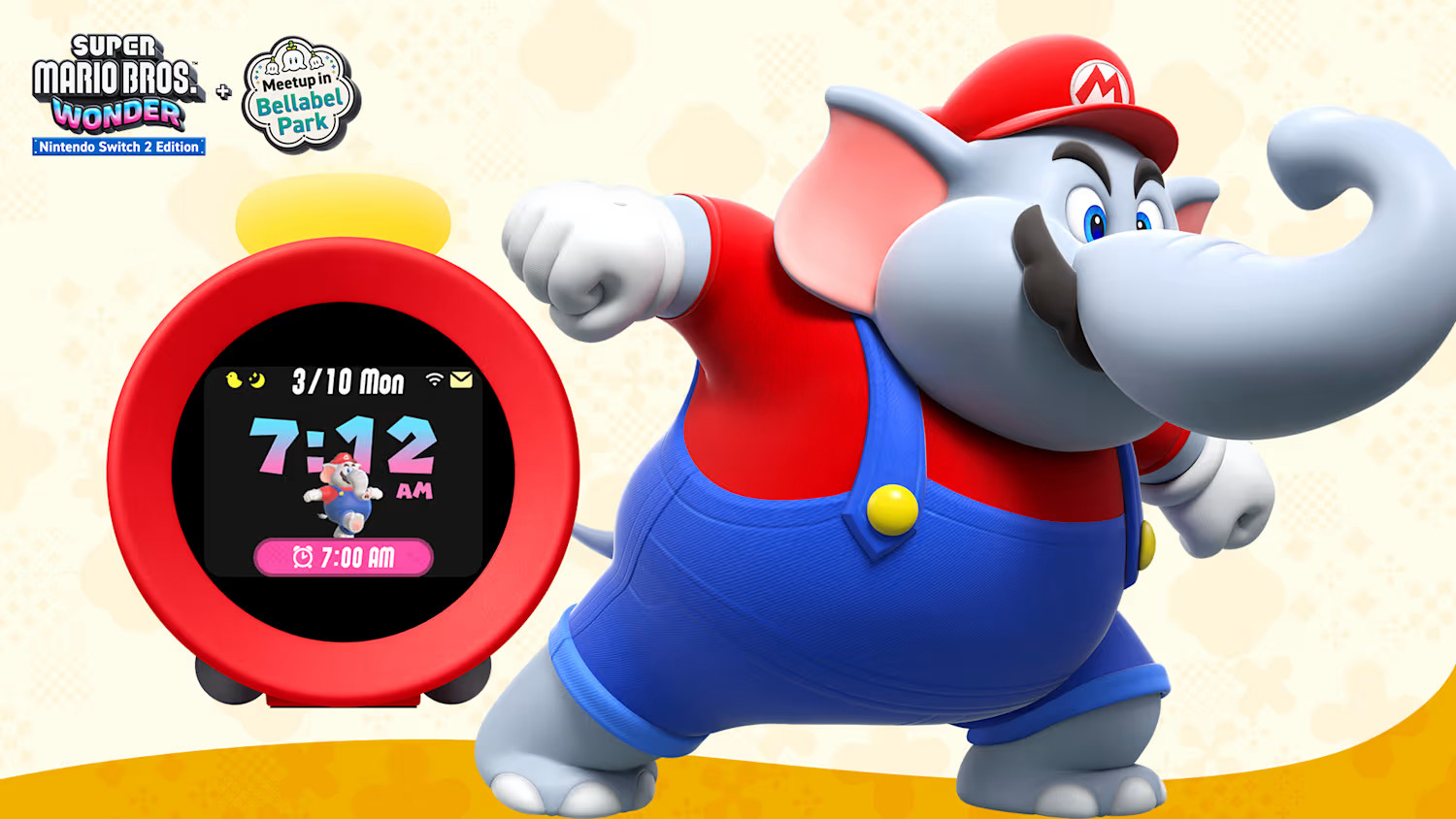 New Super Mario Bros. Wonder Scenes Added To Nintendo Alarmo - Nintendo News Article