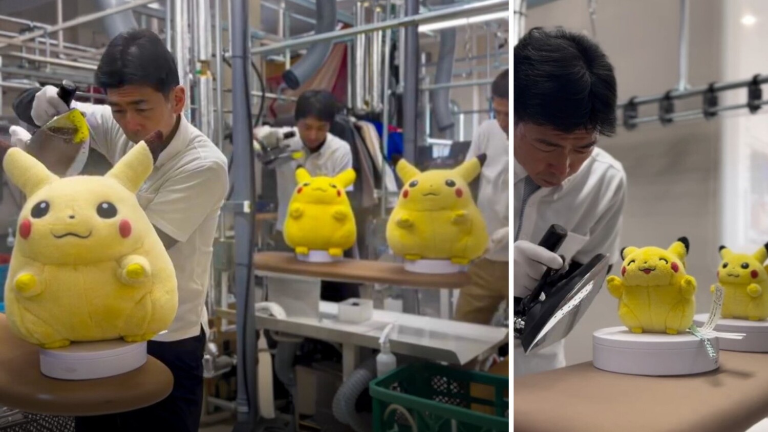 Yamanashi Dry Cleaning Company Gains Viral Fame for Restoring Classic Fat Pikachu Plushies - Nintendo News Article